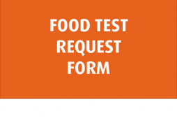 Request food testing